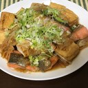 ☆除脂肪ダイエット☆鮭と厚揚げの照り焼き